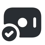 Money Tick SVG Icon